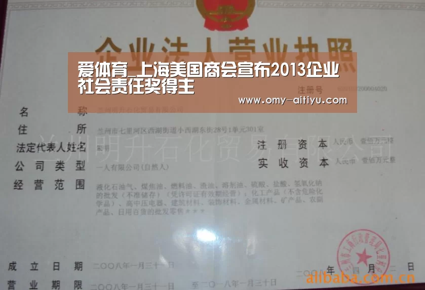 爱体育_上海美国商会宣布2013企业社会责任奖得主