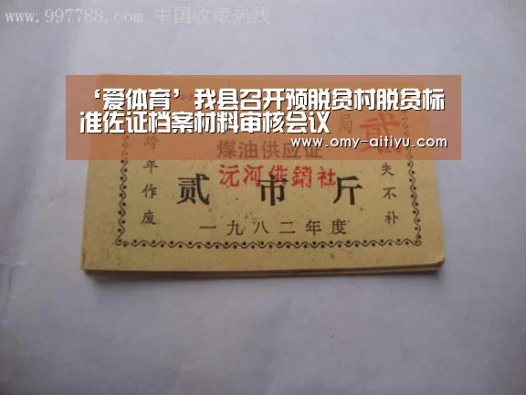 ‘爱体育’我县召开预脱贫村脱贫标准佐证档案材料审核会议